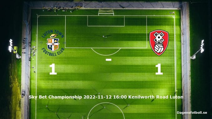 luton-town-rotherham-united-slut-dagensfotbollse