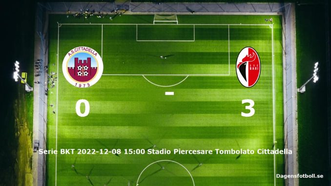 cittadella-bari-slut-dagensfotbollse