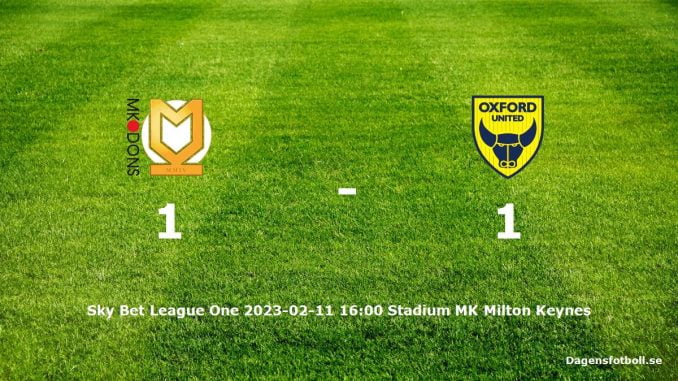 milton-keynes-dons-oxford-united-slut-dagensfotbollse