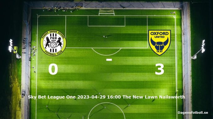 forest-green-rovers-oxford-united-slut-dagensfotbollse