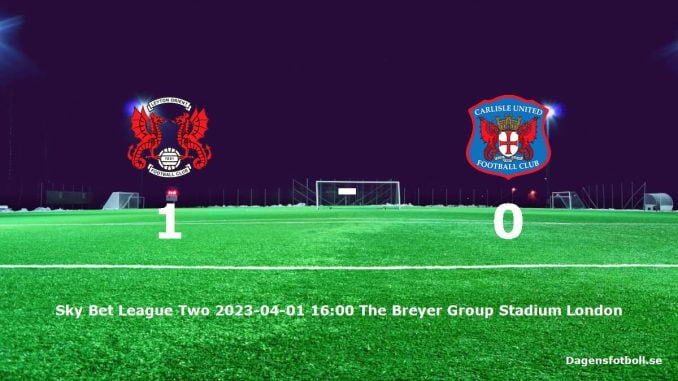 leyton-orient-carlisle-united-slut-dagensfotbollse