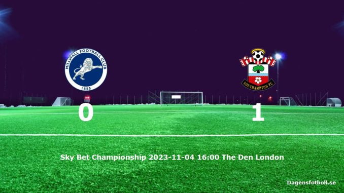 millwall-southampton-slut-dagensfotbollse