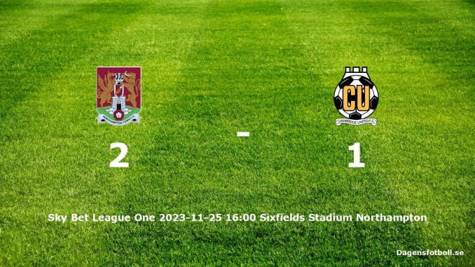 northampton-town-cambridge-united-slut-dagensfotbollse