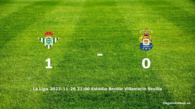 real-betis-ud-las-palmas-slut-dagensfotbollse