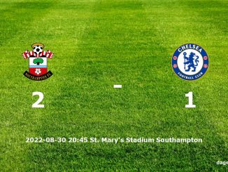 Southampton mot Chelsea tidslinje och laguppställning