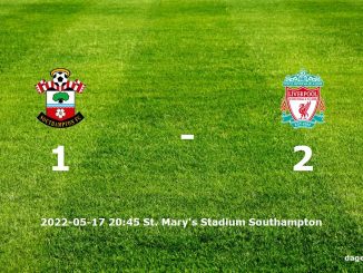 Southampton mot Liverpool tidslinje och laguppställning