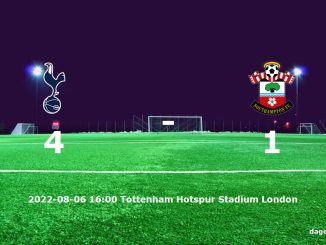 Tottenham Hotspur mot Southampton tidslinje och laguppställning