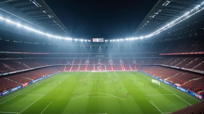 Bayern München mot Borussia Mönchengladbach Bayern München mot Borussia Mönchengladbach illustration