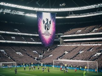Newcastle mot Tottenham illustration